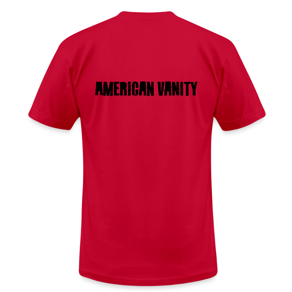 American Vanity Tee - Green - red